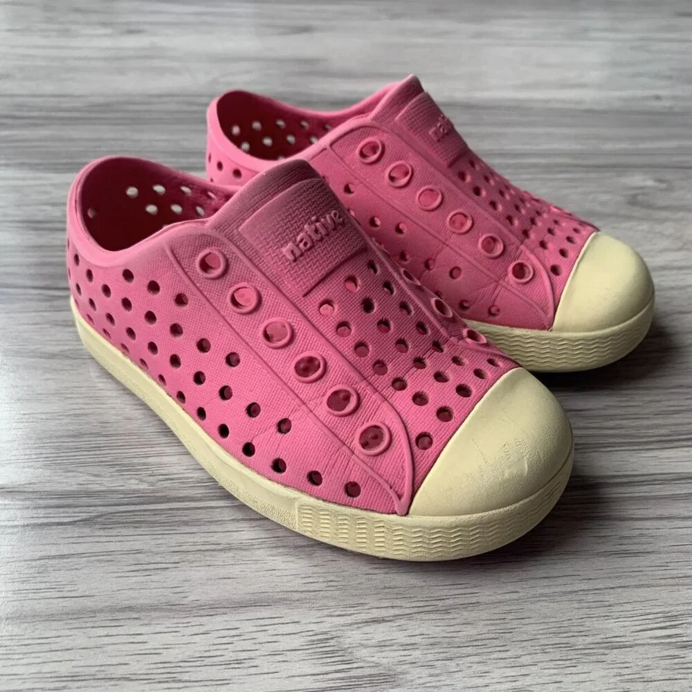 Native Jefferson Pink Sneaker Sandals
